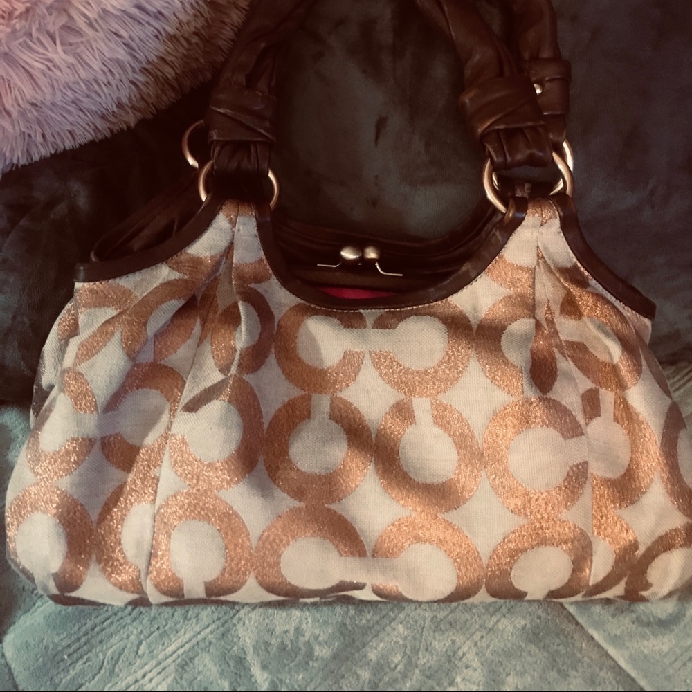 Coach Bag Rose Gold
